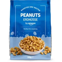 by Amazon Geröstete und gesalzene Erdnüsse, 200 g, 1 Packung