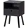 Woood Nachtschrank Vienna 36 x 30 x 53 cm Schwarz