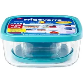 Bormioli Rocco S.A. Frischhaltedose rund blau 3-teilig