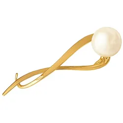 SOHO Penina Haarspange Gold Hellbraun 