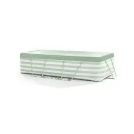 Swim Essentials Pool Abdeckplane grün. 400 x 200 cm bunt|GRÜN|WEISS 400