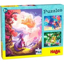 HABA 305917 Puzzle Im Fantasieland