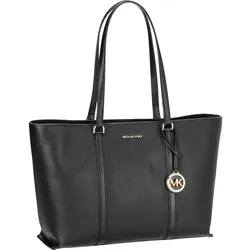 Michael Kors Shopper Temple LG Tote   Schwarz Damen 