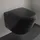Villeroy & Boch Antao Wand-WC mit WC-Sitz Pure Black CeramicPlus
