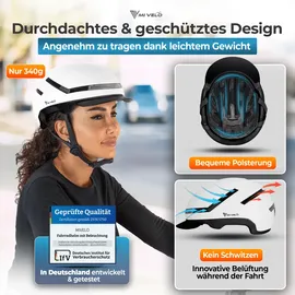 MIVELO 54-58 cm Unisex schwarz 2023