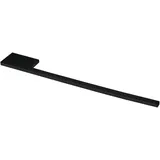 Fackelmann Handtuchhalter Vierkant 36 cm Schwarz-Matt