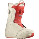 SALOMON IVY BOA SJ Boot 2024 bleached sand/almond milk/aurora red - 38,5