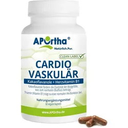 APOrtha® Cardio Vaskulär - 100 mg Kakaoflavanole - 60 vegane Kapseln 30g