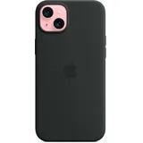 Apple Original iPhone 15 Plus Silicone Case mit MagSafe - Schwarz