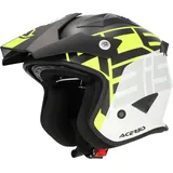 Acerbis Aria Graphic Matt Weiß/Schwarz/Neon-Gelb M