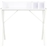 vidaXL Schreibtisch Weiß 80x50x84 cm