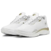 Puma Damen SOFTRIDE Orla Metallic Dream Sneakers 35.5 White Gold Matte Beige - 35.5 EU