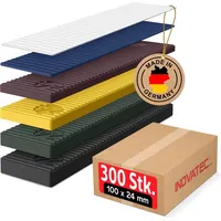 Inovatec 300 x INOVATEC Kunststoff Verglasungsklötze 100 x 24