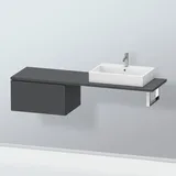 Duravit L-Cube 72x54,7cm, graph ma, f Konsole, 1 Auszug