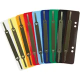 SOENNECKEN Heftstreifen 3192 PP Metalldeckl. sortiert 250 St./Pack.