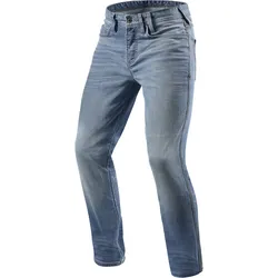 Revit Piston SK Motorradjeans, blau, Größe 31 für Männer