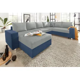 Collection AB Wohnlandschaft »Paris U-Form«, mit Federkern, wahlweise mit Bettfunktion und Bettkasten
