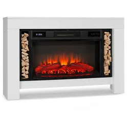 Studio Loft 2 Elektrokamin 1900 W LED-Technik Fernbedienung Weiß