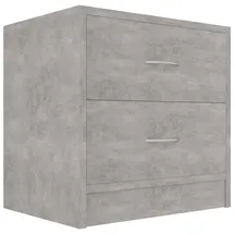 vidaXL Nachtschrank Betongrau 40 x 30 x 40 cm Holzwerkstoff