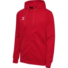 hummel Hmlgo 2.0 Zip Hoodie Sweatshirt, true red XXL