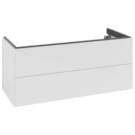 Villeroy & Boch Waschtischunterschrank 2 Auszüge 118,8 x 50,4 x 49,3 cm Weiß