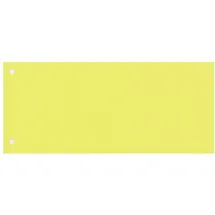 Wekre Trennstreifen 180 g/m2 Karton 24,0 x 10,5 cm Gelb 100 St.