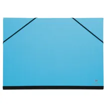 Clairefontaine 144407C Zeichenmappe Maya mit Gummizugverschluß, praktisch und robust, 52 x 72cm, 1 Stück, Türkis