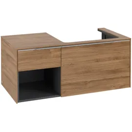 Villeroy & Boch Subway 3.0 Waschtischunterschrank, 2 Auszüge, C57100RH,