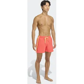 adidas 3-Stripes Swim Shorts 5-inch lucid red, S
