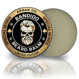 Bandido Beard Balm Argan Oil | Arganöl Balm | Bart-wax | Bart Pflege mit Argan Öl | Beard-Wax Men - bändigt den Bart und macht es geschmeidiger