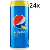 24x Pepsi Twist Limone Cola mit Zitronengeschmack 330ml Einwegdose
