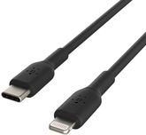 Linksys Belkin BOOST CHARGE - Lightning-Kabel - USB-C (M) bis Lightning (M) - 1 m - Schwarz - USB-Stromversorgung (18 W) - für Apple iPad/iPhone/iPod (Lightning) (CAA003BT1MBK)