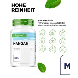 Vit4ever Mangan 10 mg Tabletten 365 St.