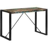 vidaXL Esstisch 120 x 76 x 55 cm Altholz braun