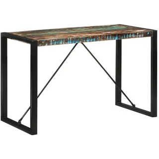 vidaXL Esstisch 120 x 76 x 55 cm Altholz braun