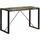 vidaXL Esstisch 120 x 76 x 55 cm Altholz braun