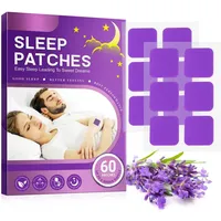 60 PCS Schlaf Patches - Durchschlafen Pflaster zum Durchschlafen Erwachsene - Deep Sleep Patch - Schlaf Patches, Tiefschlafpflaster, Natürliches Kräuter-Schlafpflaster, Schlafaufkleber für Männer,Frau