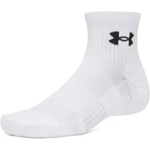 Under Armour Performance Cotton 3er Pack White/Ultimate Black 36,5-42
