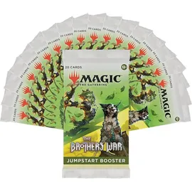 Wizards of the Coast The Brothers' War Jumpstart Booster Display