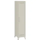 BISLEY Stahlschrank 1 Fachboden 38,0 x 51,0 x 180,0 cm weiß abschließbar