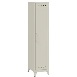 BISLEY Stahlschrank 1 Fachboden 38,0 x 51,0 x 180,0 cm weiß abschließbar