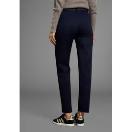 delmao Chinohose DELMAO Regular Blau 36