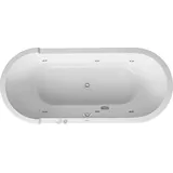 Duravit Starck Oval Whirlpoolbadewanne 80 x 180 cm (760009000JS1000)