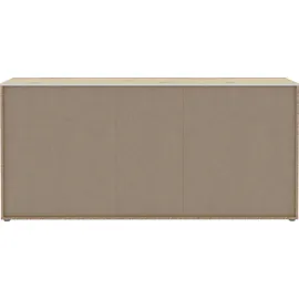 Forte Baccio 198 x 92 x 41 cm Artisan Eiche Dekor / Weiß matt