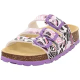 superfit Fussbettpantoffel Weiß/Mehrfarbig 1110, 28 EU