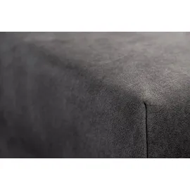 Riess-Ambiente Wohnlandschaft Samt 3-Sitzer Grau