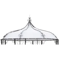 DEGAMO Ersatzdach für Pavillon BURMA, Polyester PVC-beschichtet weiss
