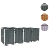 MVG Mülltonnenverkleidung »MVG-H74«, XL 4er/8er, BxHxT: 316 x 126 x 98 cm, erweiterbar