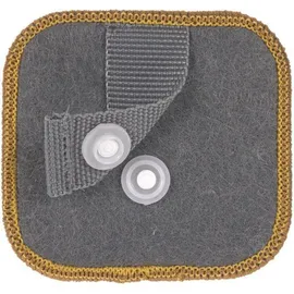 Lässig Patches Set (3 Stk.) mit Druckknopf/School Patches Set Dinosaur