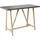 Beliani Talamone Gartentisch 140 x 70 x 100 cm Grau